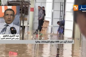 عبد الكريم شلغوم: “ما يحدث من فيضانات يخسر الدولة قرابة 240 مليار سنتيم..وهذا ناجم عن البريكولاج”