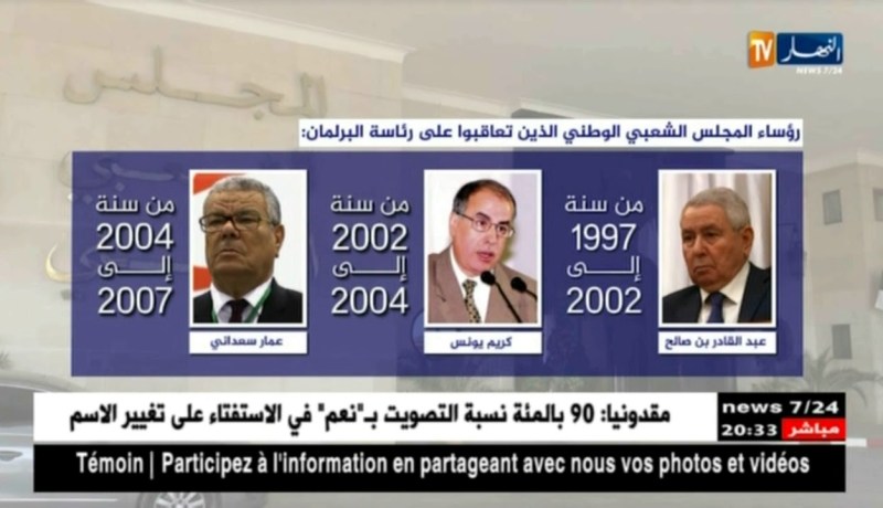 رؤساء المجلس الشعبي الوطني الذين تعاقبو على رئاسة البرلمان