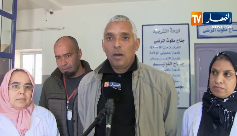 النعامة/ رضيع يمنح دفترين عائليين بمستشفى الإخوة رحماني بالمشرية