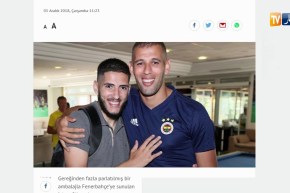 إدارة فنربخشة تخطط للتخلص من الثنائي بن زية وسليماني