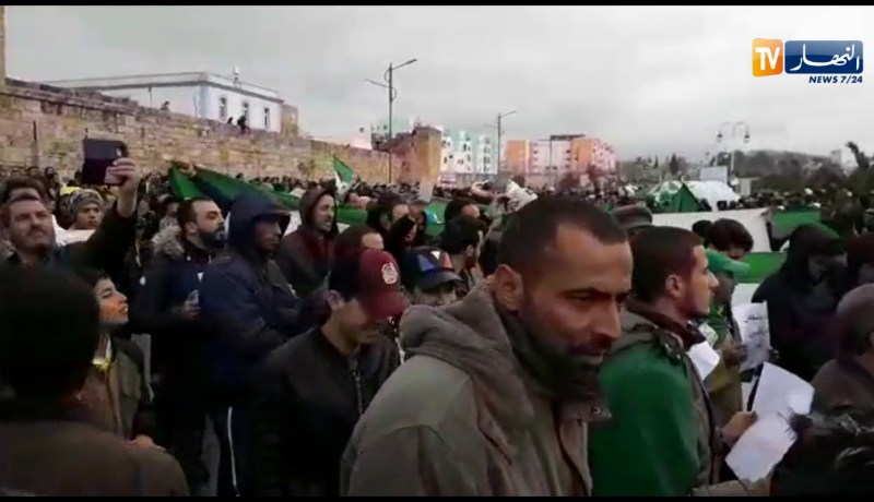 تبسة/ مسيرات في جمعتها السابعة إختلفت فيها الشعارات