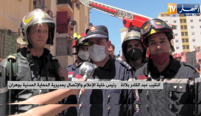 وهران: نشوب حريق مهول بمسكن عمارة بحي ميلينيوم