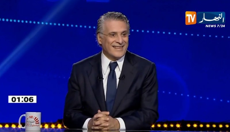 تونس: قيس سعيد و نبيل القروي .. وجها لوجه في مناظرة تلفزيونية