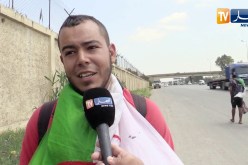مجتمع: طلبة من النعامة يصلون العاصمة مشيا على الأقدام للمشاركة في الحراك