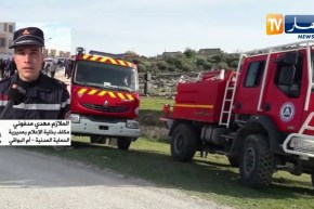 أم البواقي : وفـ.ـاة طفل في حـ.ـادث إحـ.ـتراق 200 ربطة تبن بسيقوس