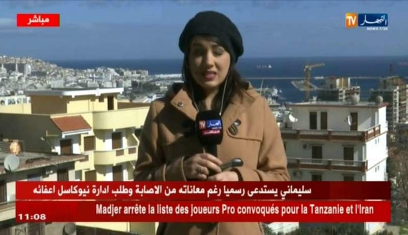 موفدة النهارإلى العاصمة/”هبوب رياح قوية نسبية على المناطق الشمالية من الوطن”