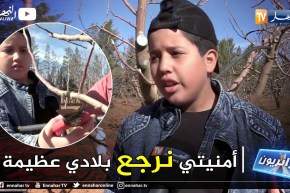 جزائريون: الطفل زيدان..  خطوات ثابتة لإقتحام عالم الفلاحة