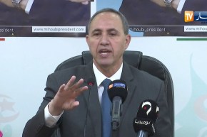 ميهوبي: “من أولويات برنامجي الإستشارة الشعبية”