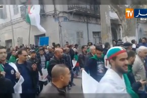 تواصل الحراك الشعبي للجمعة الشابعة على التوالي بمختلف ولايات الوطن