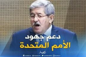 أويحيى : ” مبدأ الموقف الجزائري حول ليبيا هو دعم جهود الأمم المتحدة !!”