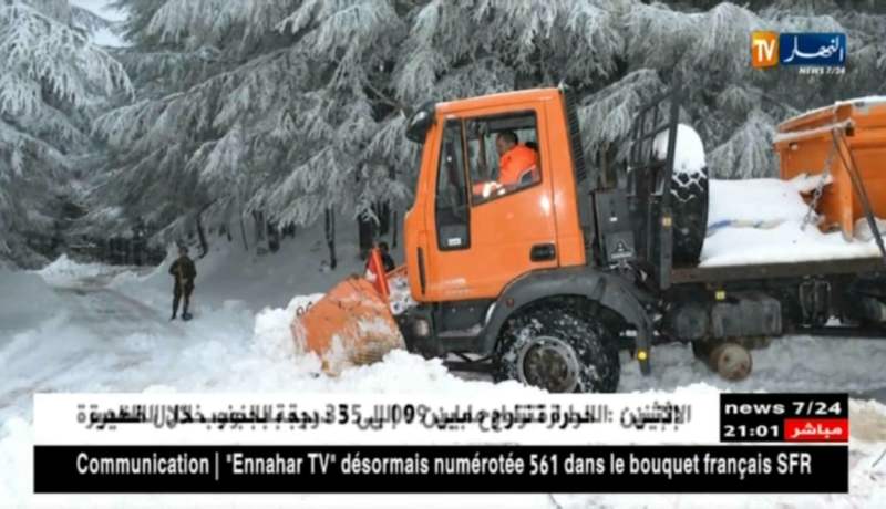 وحدات الجيش تتدخل لفك العزلة وفتح المسالك المقطوعة عبر ولايات الوطن