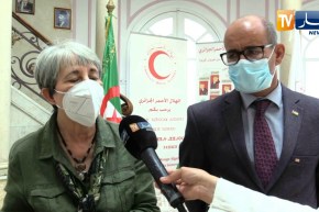 الهلال الأحمر الجزائري: 8000 كمامة لمؤسسات إعادة الإدماج والتربية وللشعب الصحراوي