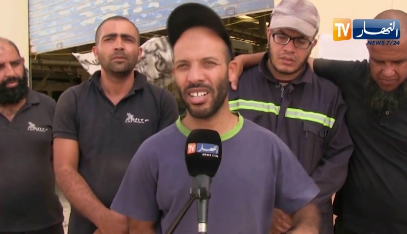 النعامة: عمال مركز الصيانة المدمجة يواصلون إحتجاجهم على أوضاعهم المهنية