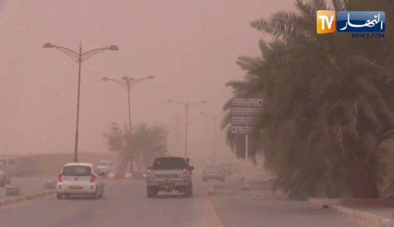 طقس: رياح قوية تتعدى 80 كلم/سا على الولايات الجنوبية