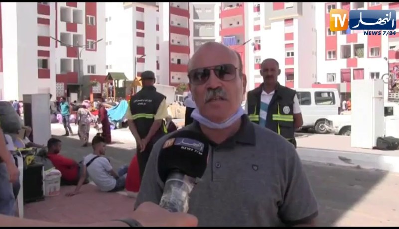 هكذا تم ترحيل 102 عائلة من سكنات  القصدير بن تركي الى سكنات لائقة بحي تلموني بسيدي بلعباس