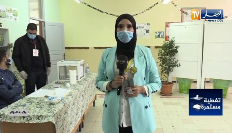 من إبتدائية دالي إبراهيم: بروتوكول صحي صارم في إنتظار وصول الوزير الأول ليدلي بصوته في حدود العاشرة