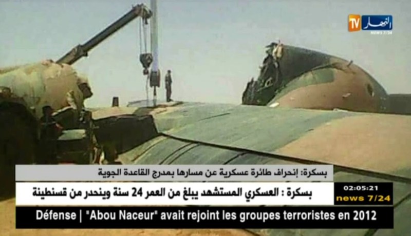 بسكرة: إستشهاد أحد أفراد طاقم الطائرة العسكرية الذي ينحدر من ولاية قسنطينة