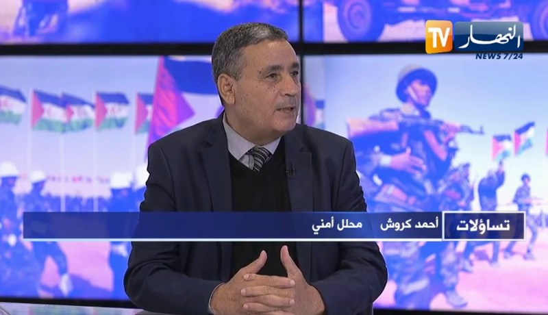 أحمد كروش: مبدأ الجزائر دعم الشعوب المظلومة والتي تقرر مصيرها للأننا نعرف معنى الإستعمار