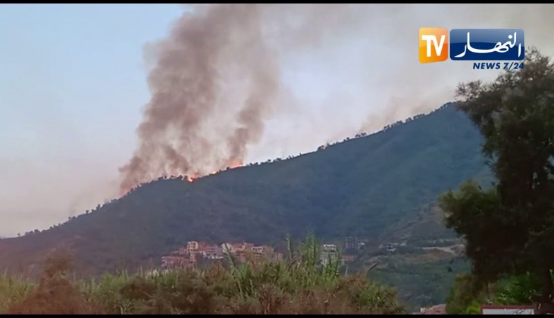 اندلاع حرائق بكل من تيشي أدكار وبحاية والنيران تقترب من المنازل