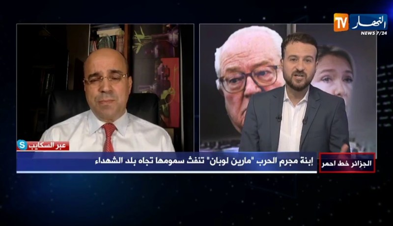 أنور مالك: ما قامت به  لوبان هو خدمة لأجندتها والعودة للساحة السياسية بإثارة الجدل من بوابة الجزائر