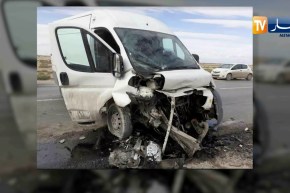 المسيلة: وفاة شخصين وجرح آخر إثر إصطدام سيارتين