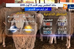 حالة الطقس المتوقعة ليوم عرفة ويومي عيد الأضحى