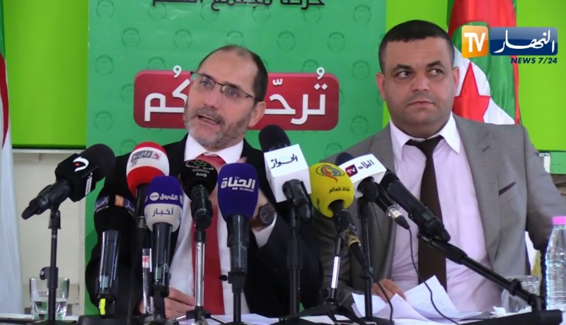 مقري : ” الذي يصنع القوانين هم المواطنين..وهم الذين يقومون بتغيير المصير بالحوار !! “