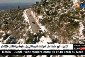 الشريعة: الثلوج تصنع صور ساحرة