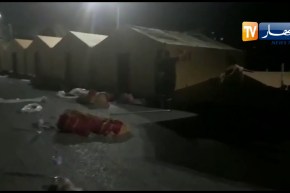 ميلة: بداية نصب المخيم الثاني بمحطة نقل المسافرين تحسبا لاحتواء المتضررين من الزلزال