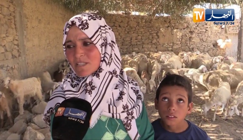 غليزان:  خيرة ..  تعود لقريتها بعد 20 سنة وتحقق مشروعها الفلاحي