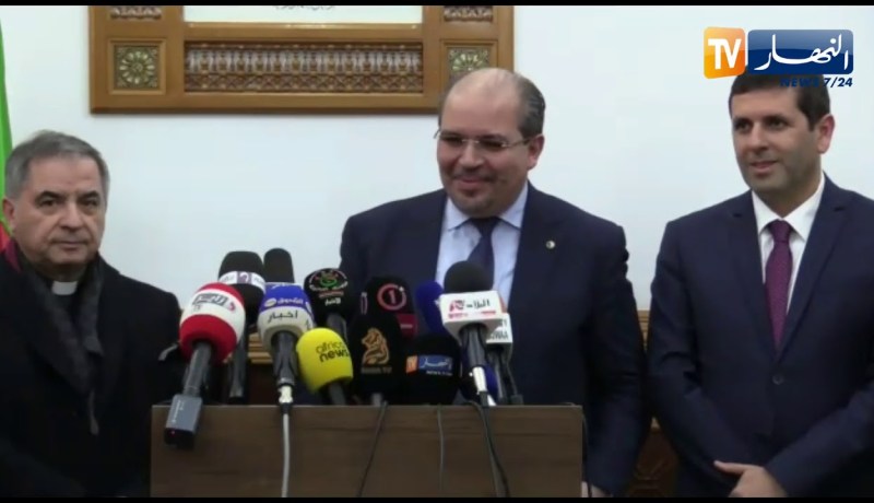 تدشين كنيسة النجاة وساحة العيش معا بسلام بقلعة سانتا كروز بوهران