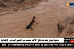 تمنراست: عشريني وفتاتين بواد تينغاكلي بعد إرتفاع منسوب مياهه