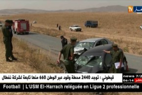 حوادث المرور: وفاة 10 أشخاص وإصابة 320 بجروح في 265 حادث مرور حسب بيان المديرية العامة للأمن الوطني