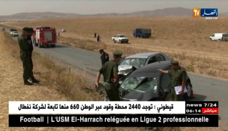 حوادث المرور: وفاة 10 أشخاص وإصابة 320 بجروح في 265 حادث مرور حسب بيان المديرية العامة للأمن الوطني