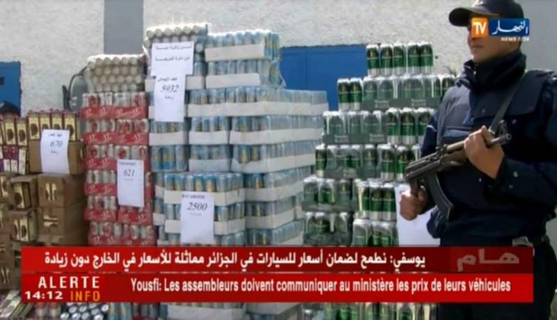 تبسة/ إحباط محاولة تهريب 6 آلاف قارورة خمر محلية و أجنبية