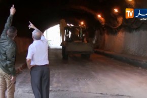 بجاية: إنهيار صخري بنفق أوقاس بالطريق الوطني رقم 9