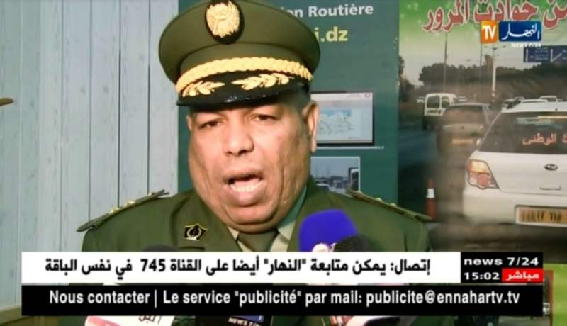 حصيلة/ الدرك الوطني يسجل إنخفاضا بنسبة 27.31% في حوادث المرور