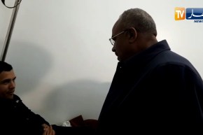 بدوي يطمئن على عناصر الشرطة المصابين بمستشفى الشرطة رفقة قارة بوهدبة والوالي زوخ