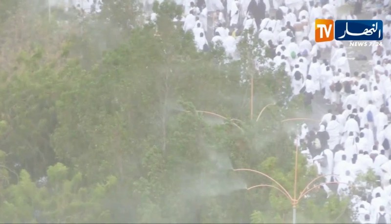 حج 2019/ أمطار غزيرة على صعيد عرفة بالتزامن مع وقفة حجاج بيت الله