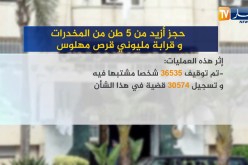 حصيلة: حجز أزيد من 5 طن من المخدرات وقرابة مليوني قرص مهلوس