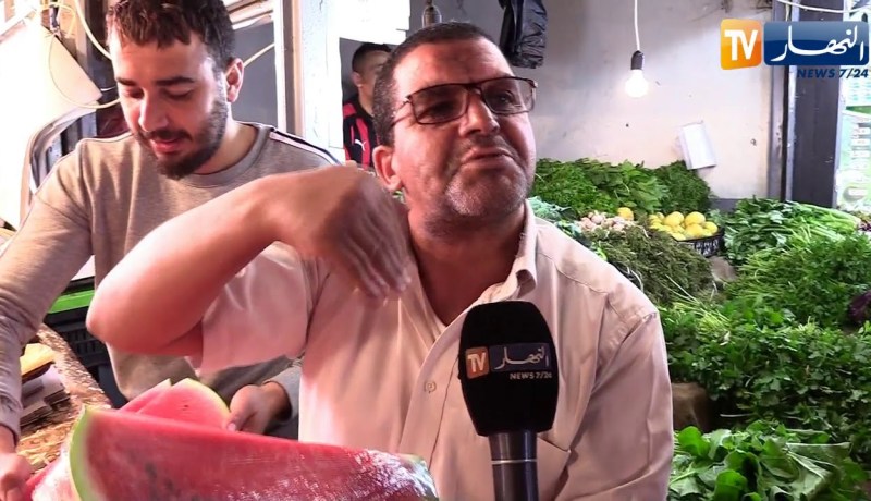 مجتمع: فاكهة الدلاع .. تعود لمائدة الجزائريين مبكرا