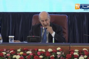 رئيس الجمهورية خلال لقائه مع أعضاء الحكومة والولاة لارجوع عن أهداف الجزائر الجديدة