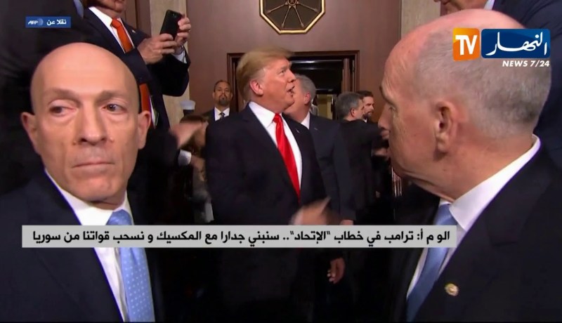 الو م أ: ترامب في خطاب “الإتحاد” .. سنبني جدارا مع المكسيك ونسحب قواتنا من سوريا