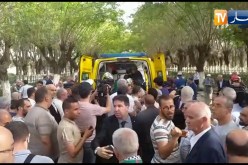 الأمين العام لمنظمة المجاهدين سعيد عبادو يوارى الثرى بمقبرة العالية