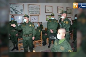 العميد نور الدين قواسمية قائد الدرك الوطني في زيارة عمل بالناحية العسكرية الثانية