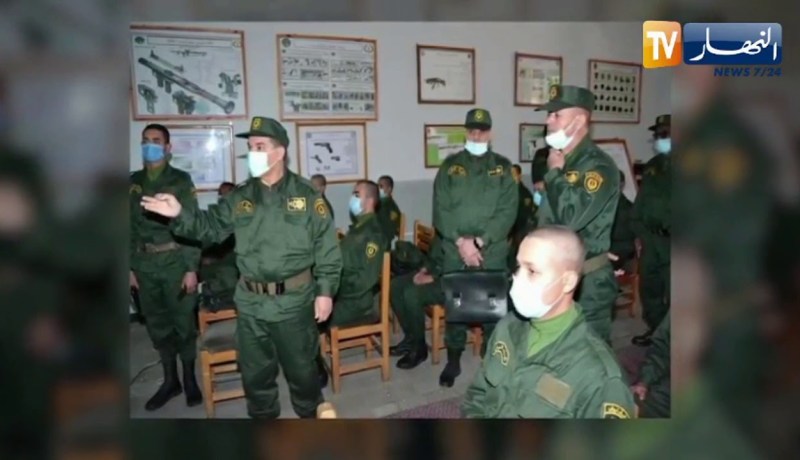 العميد نور الدين قواسمية قائد الدرك الوطني في زيارة عمل بالناحية العسكرية الثانية