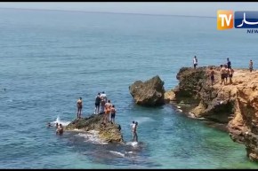 عائلات تتوافد على الشواطئ غير المحروسة بوهران