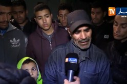 توافد المواطنين وعائلة المرحوم “الشاب عز الدين” إلى بيت العزاء