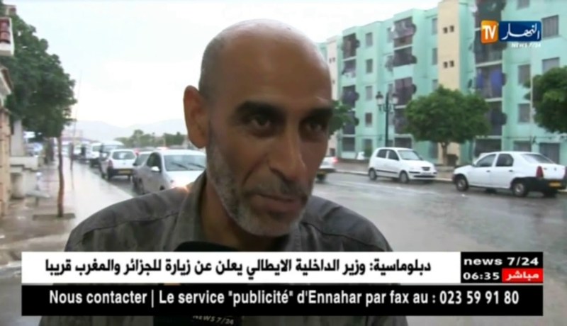 قالمة: رياح و أمطار رعدية  تجتاح معظم بلديات الولاية