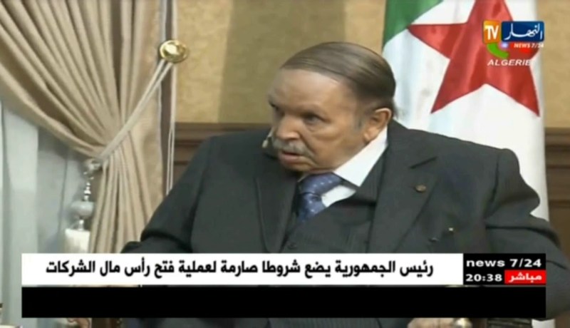 رئاسة: الرئيس بوتفليقة يستقبل الوزير الأول المالي